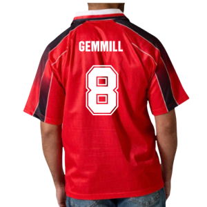 1997-1998 Nottingham Forest Home Retro Shirt (Gemmill 8)