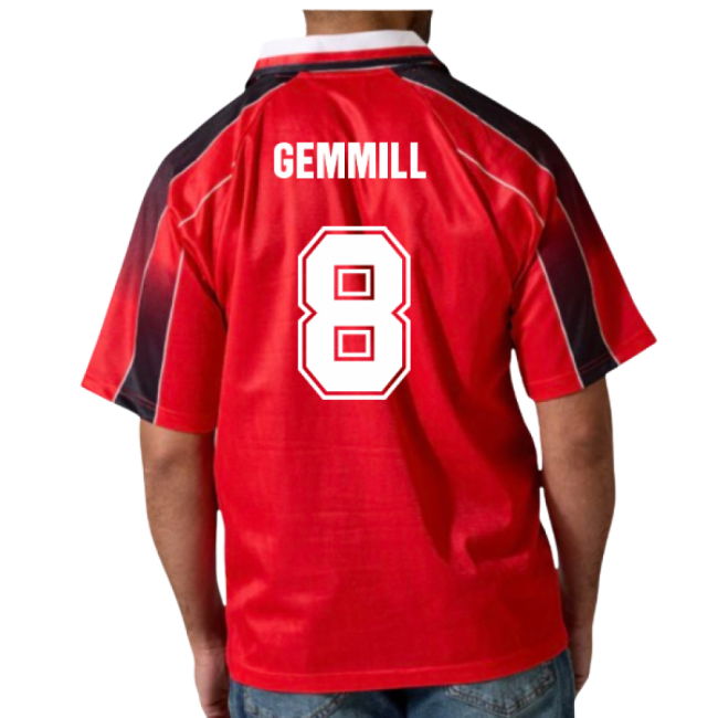 1997-1998 Nottingham Forest Home Retro Shirt (Gemmill 8)