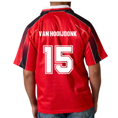 1997-1998 Nottingham Forest Home Retro Shirt (Van Hooijdonk 15)