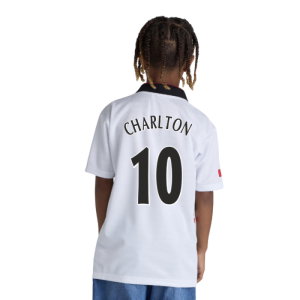 1997-1999 Manchester United Away Shirt (Kids) (Charlton 10)