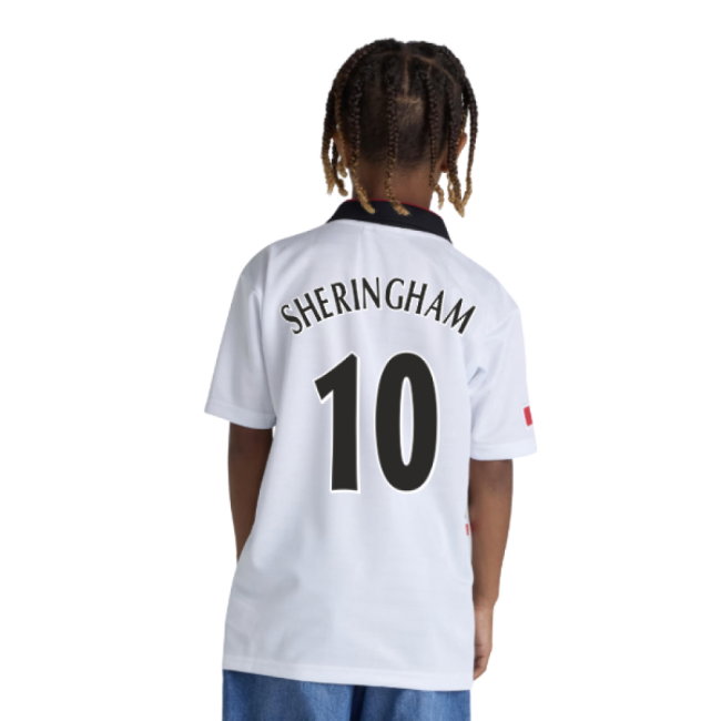 1997-1999 Manchester United Away Shirt (Kids) (Sheringham 10)