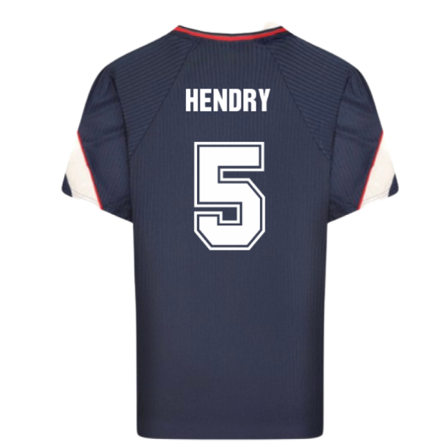 1997 Scotland Home Retro Football Shirt (Hendry 5)
