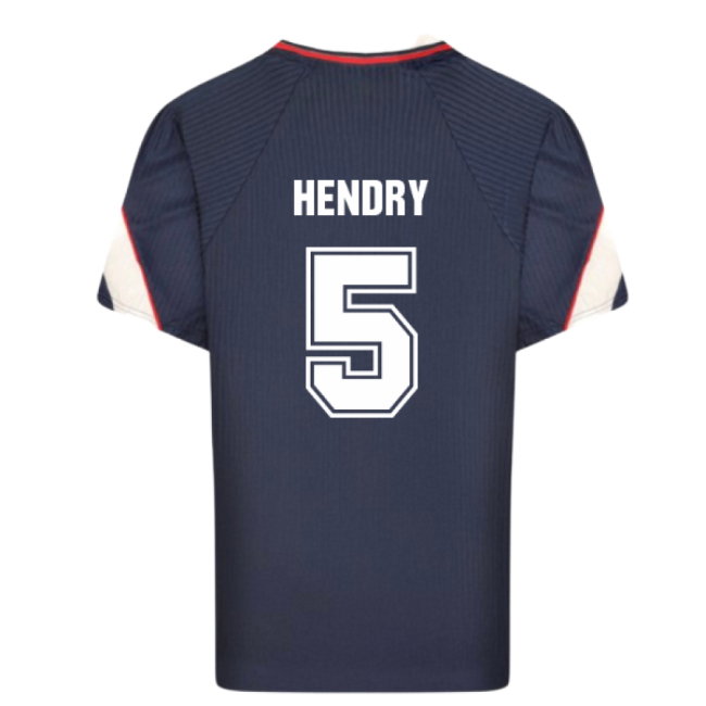 1997 Scotland Home Retro Football Shirt (Hendry 5)