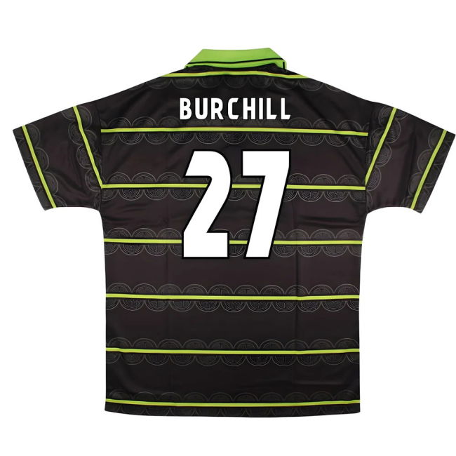 1998-1998 Celtic Retro Away Shirt (Burchill 27)