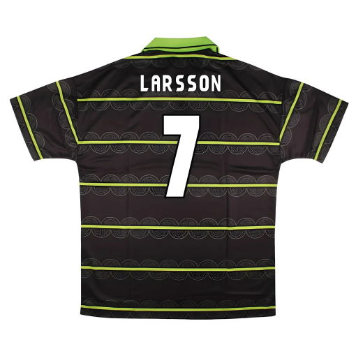 1998-1998 Celtic Retro Away Shirt (Larsson 7)