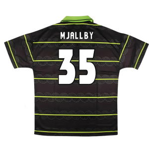 1998-1998 Celtic Retro Away Shirt (Mjallby 35)