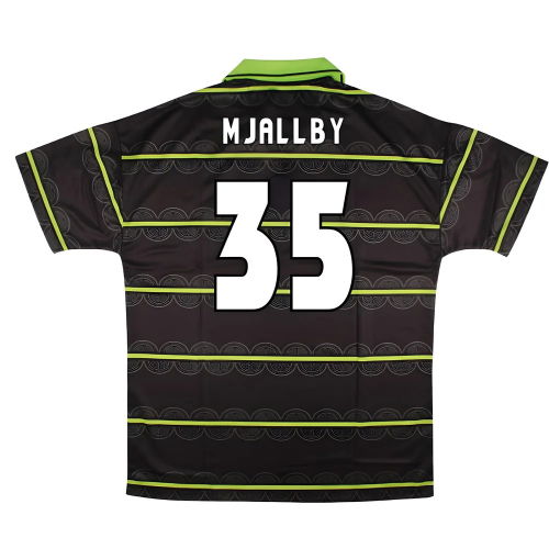 1998-1998 Celtic Retro Away Shirt (Mjallby 35)