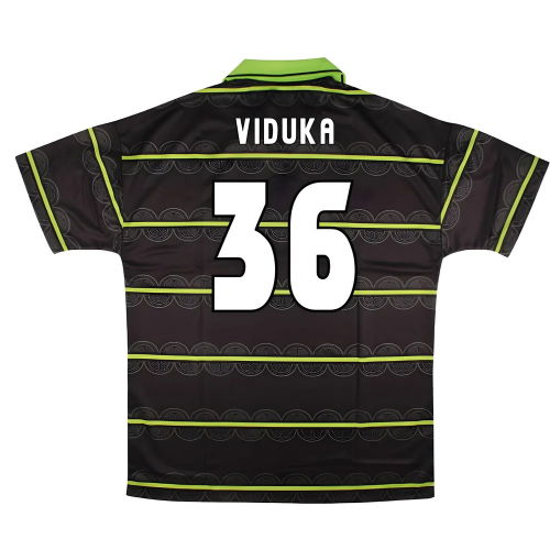 1998-1998 Celtic Retro Away Shirt (Viduka 36)