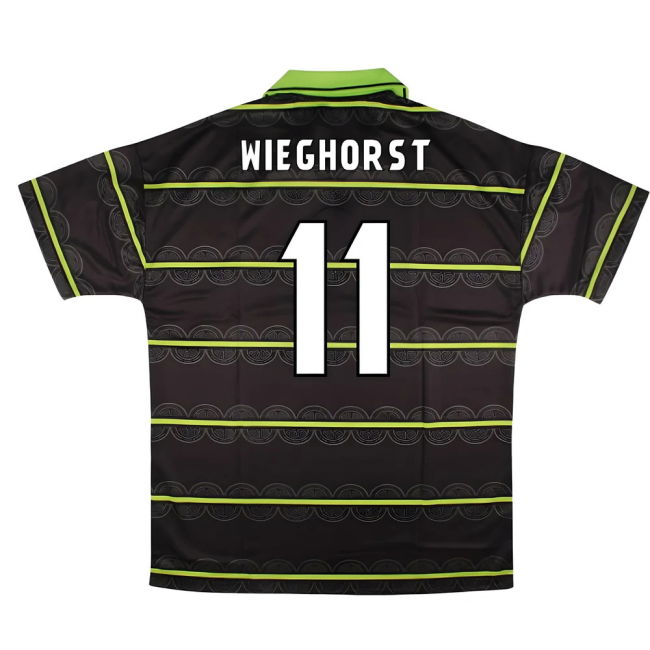 1998-1998 Celtic Retro Away Shirt (Wieghorst 11)