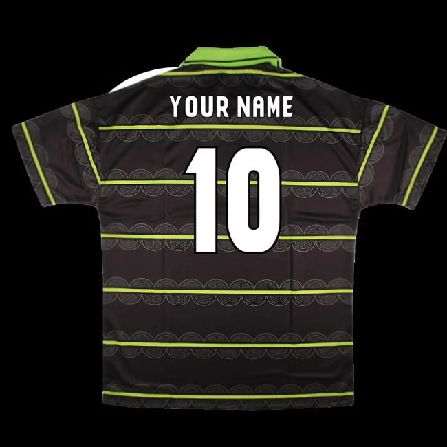 1998-1998 Celtic Retro Away Shirt (Your Name)
