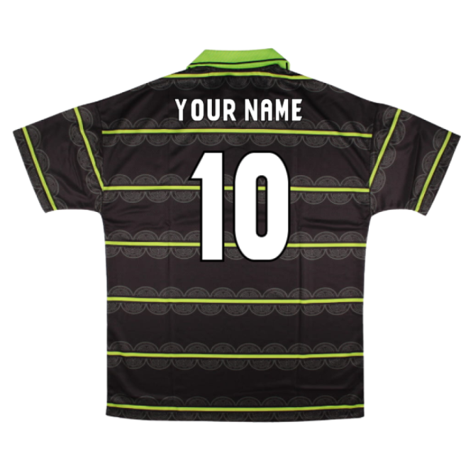 1998-1998 Celtic Retro Away Shirt (Your Name)