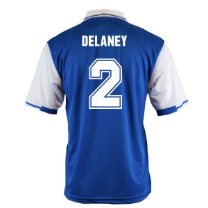 1998-1999 Cardiff City Retro Home Shirt (Delaney 2)