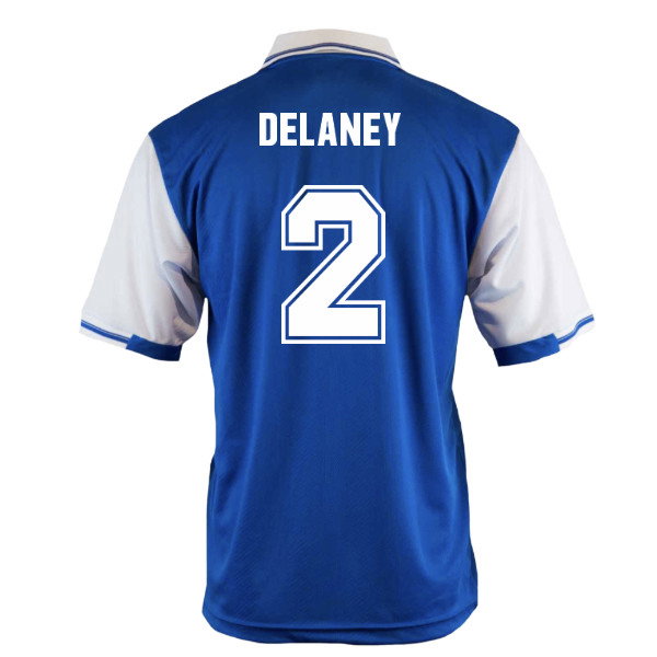 1998-1999 Cardiff City Retro Home Shirt (Delaney 2)