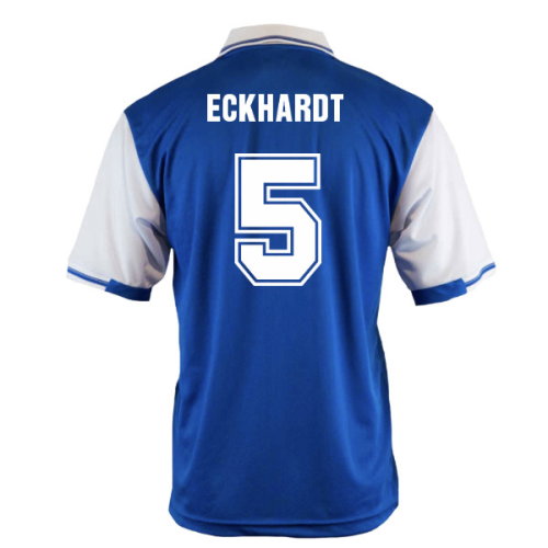 1998-1999 Cardiff City Retro Home Shirt (Eckhardt 5)