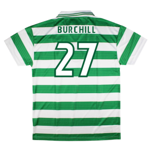 1998-1999 Celtic Retro Home Shirt (Burchill 27)