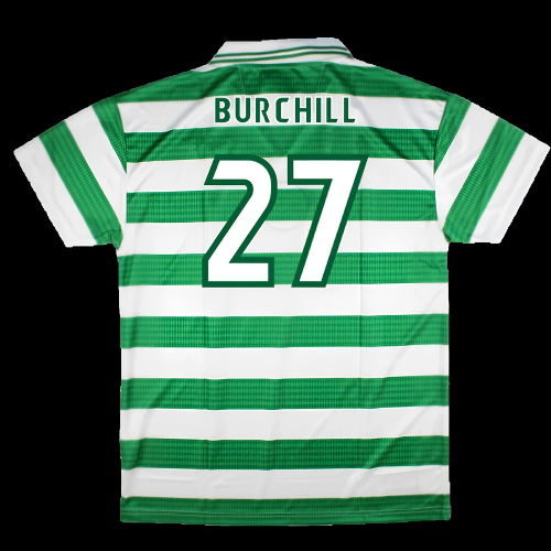 1998-1999 Celtic Retro Home Shirt (Burchill 27)