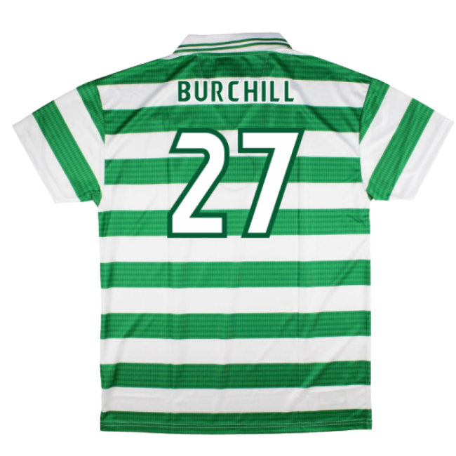 1998-1999 Celtic Retro Home Shirt (Burchill 27)
