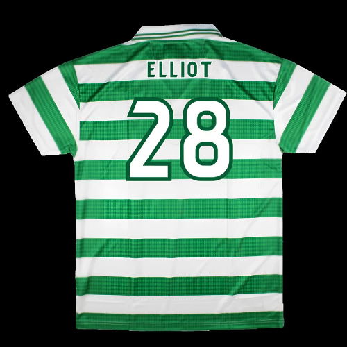 1998-1999 Celtic Retro Home Shirt (Elliot 28)