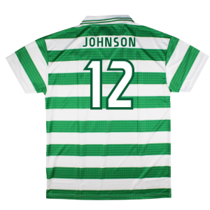 1998-1999 Celtic Retro Home Shirt (Johnson 12)