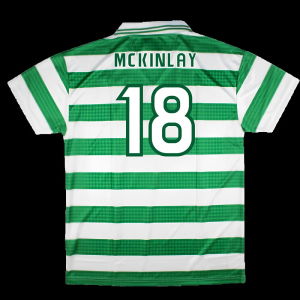 1998-1999 Celtic Retro Home Shirt (McKinlay 18)
