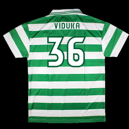 1998-1999 Celtic Retro Home Shirt (Viduka 36)
