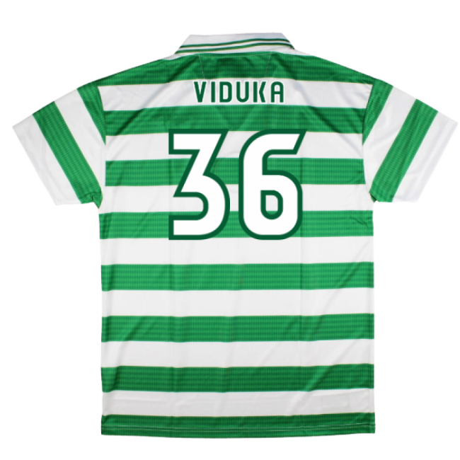 1998-1999 Celtic Retro Home Shirt (Viduka 36)