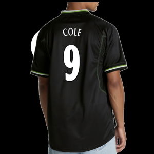 1998-1999 Man Utd Third Retro Shirt (Cole 9)