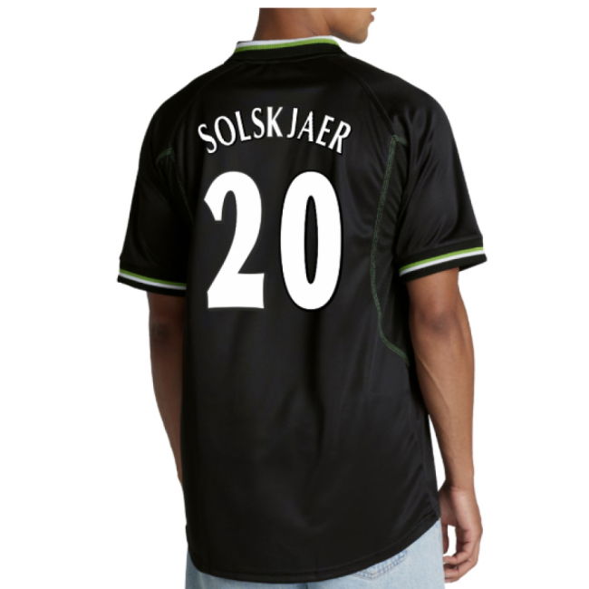 1998-1999 Man Utd Third Retro Shirt (Solskjaer 20)