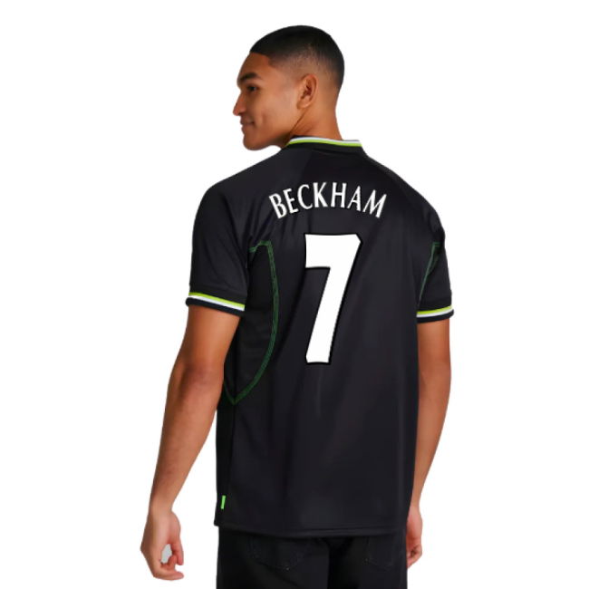 1998-1999 Manchester United Retro Third Shirt (Beckham 7)
