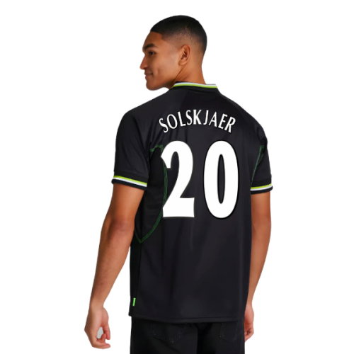 1998-1999 Manchester United Retro Third Shirt (Solskjaer 20) 1998-1999 Manchester United Retro Third Shirt (Solskjaer 20)