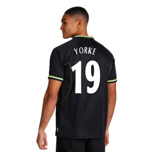 1998-1999 Manchester United Retro Third Shirt (Yorke 19)