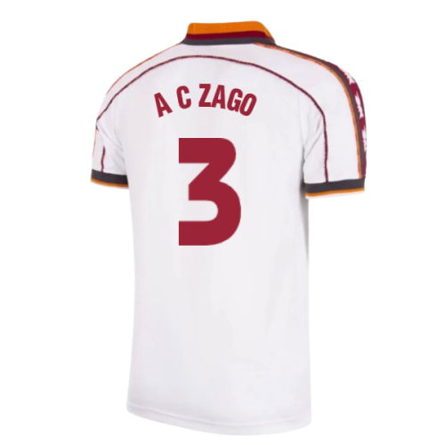 1998-1999 Roma Away Retro Football Shirt (A C Zago 3)