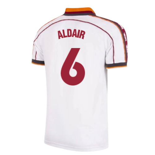 1998-1999 Roma Away Retro Football Shirt (Aldair 6)