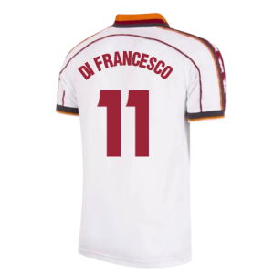 1998-1999 Roma Away Retro Football Shirt (Di Francesco 11)