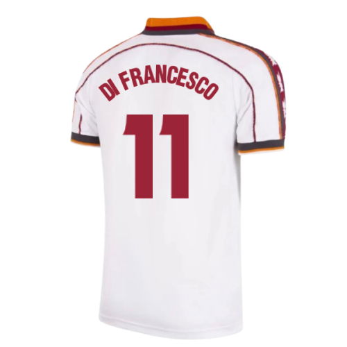 1998-1999 Roma Away Retro Football Shirt (Di Francesco 11)