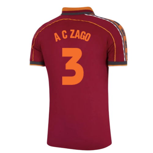 1998-1999 Roma Home Retro Football Shirt (A C Zago 3)