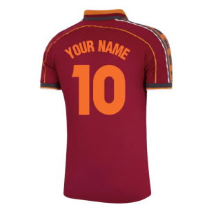 1998-1999 Roma Home Retro Football Shirt (Your Name)