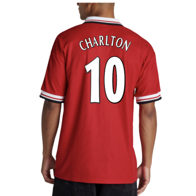 1998-2000 Man Utd Retro Home Shirt (Charlton 10)