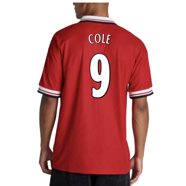 1998-2000 Man Utd Retro Home Shirt (Cole 9)