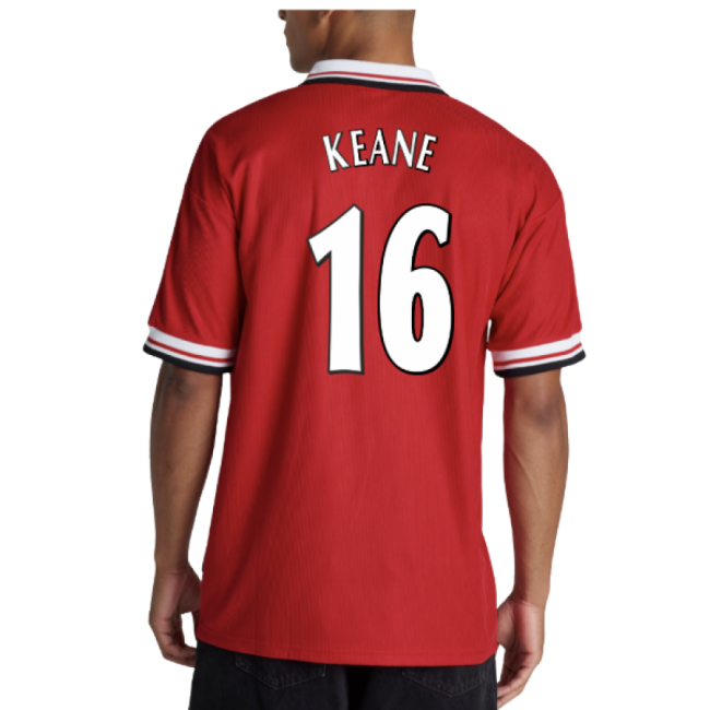 1998-2000 Man Utd Retro Home Shirt (Keane 16)