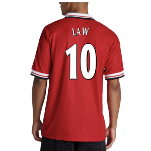1998-2000 Man Utd Retro Home Shirt (Law 10)