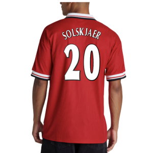 1998-2000 Man Utd Retro Home Shirt (Solskjaer 20)