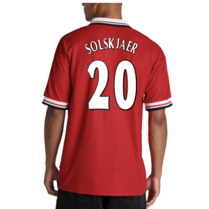 1998-2000 Man Utd Retro Home Shirt (Solskjaer 20)