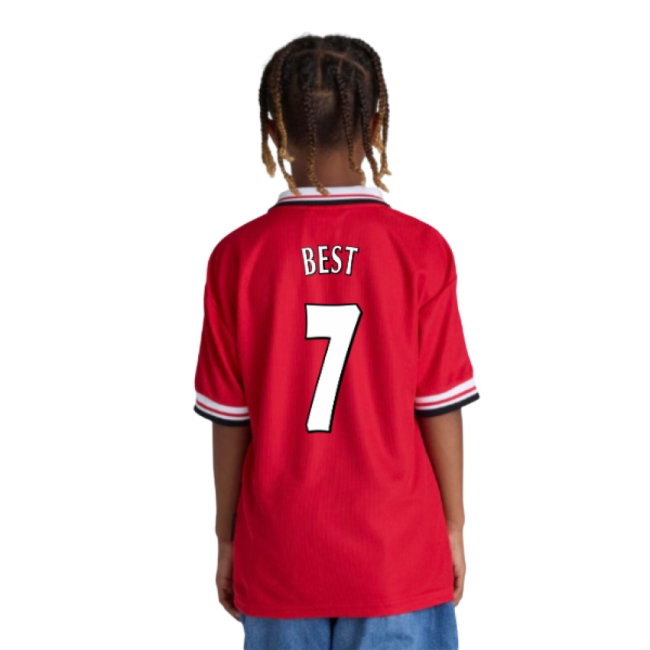 1998-2000 Manchester United Home Shirt (Kids) (Best 7)