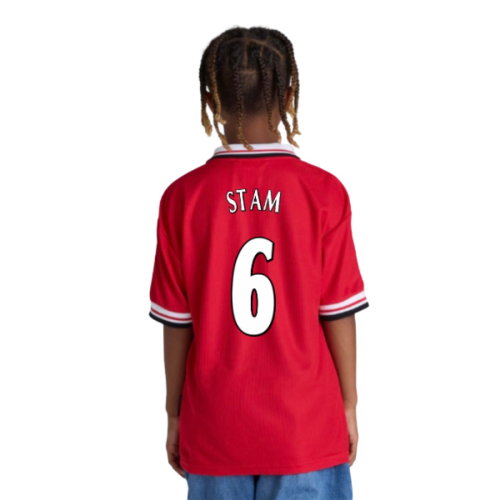 1998-2000 Manchester United Home Shirt (Kids) (Stam 6)