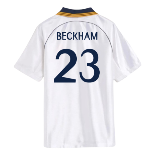 1998-2000 Real Madrid Reissue Home Shirt (Beckham 23)