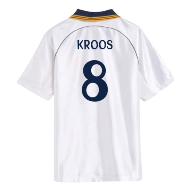 1998-2000 Real Madrid Reissue Home Shirt (Kroos 8)