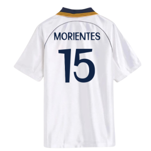 1998-2000 Real Madrid Reissue Home Shirt (Morientes 15)
