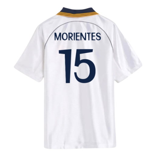 1998-2000 Real Madrid Reissue Home Shirt (Morientes 15)