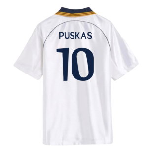 1998-2000 Real Madrid Reissue Home Shirt (Puskas 10)